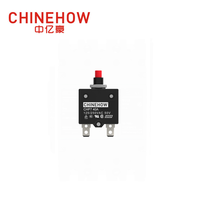 सर्किट ब्रेकर को रीसेट करने के लिए CHP7-C1 टाइप पुश