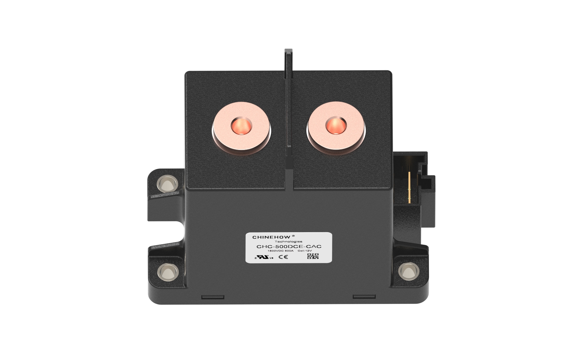 CHC-500 इलेक्ट्रिकल HV 24V 48V DC CONTACTOR 500A हाई वोल्टेज 1500VDC डीसी रिले बिजली वाहन के लिए