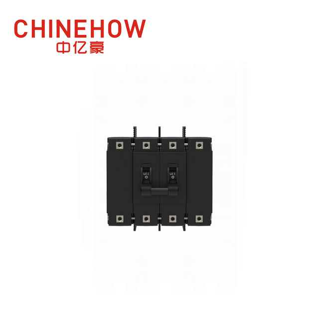 CVP-FR हाइड्रोलिक मैग्नेटिक सर्किट ब्रेकर लॉन्ग हैंडल एक्ट्यूएटर प्रति यूनिट M5 स्क्रू और टर्मिनल बैरियर 4P के साथ