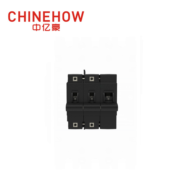 M6 स्टड और टर्मिनल बैरियर 2P + रिमोट कंट्रोल के साथ CVP-FR हाइड्रोलिक मैग्नेटिक सर्किट ब्रेकर लॉन्ग हैंडल एक्ट्यूएटर 