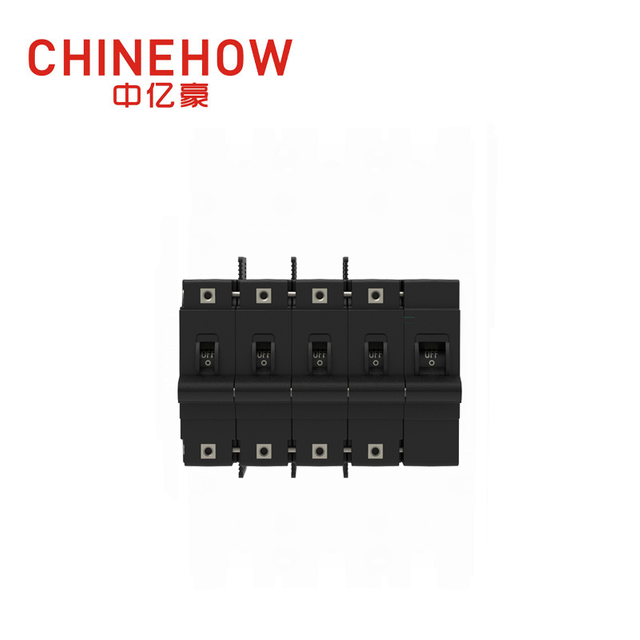 M6 स्टड और टर्मिनल बैरियर 4P + रिमोट कंट्रोल के साथ CVP-FR हाइड्रोलिक मैग्नेटिक सर्किट ब्रेकर लॉन्ग हैंडल एक्ट्यूएटर 