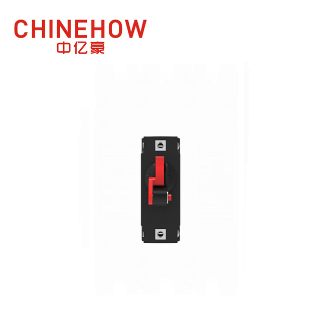 CVP-TH हाइड्रोलिक मैग्नेटिक सर्किट ब्रेकर लॉन्ग हैंडल एक्ट्यूएटर गार्ड के साथ M4 स्क्रू के साथ अपचरेंड लग्स 1P के साथ 